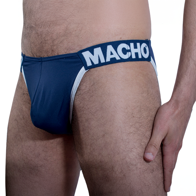 MACHO - MCH011 LATERAL SLIP AZUL OSCURO S - Imagen 3