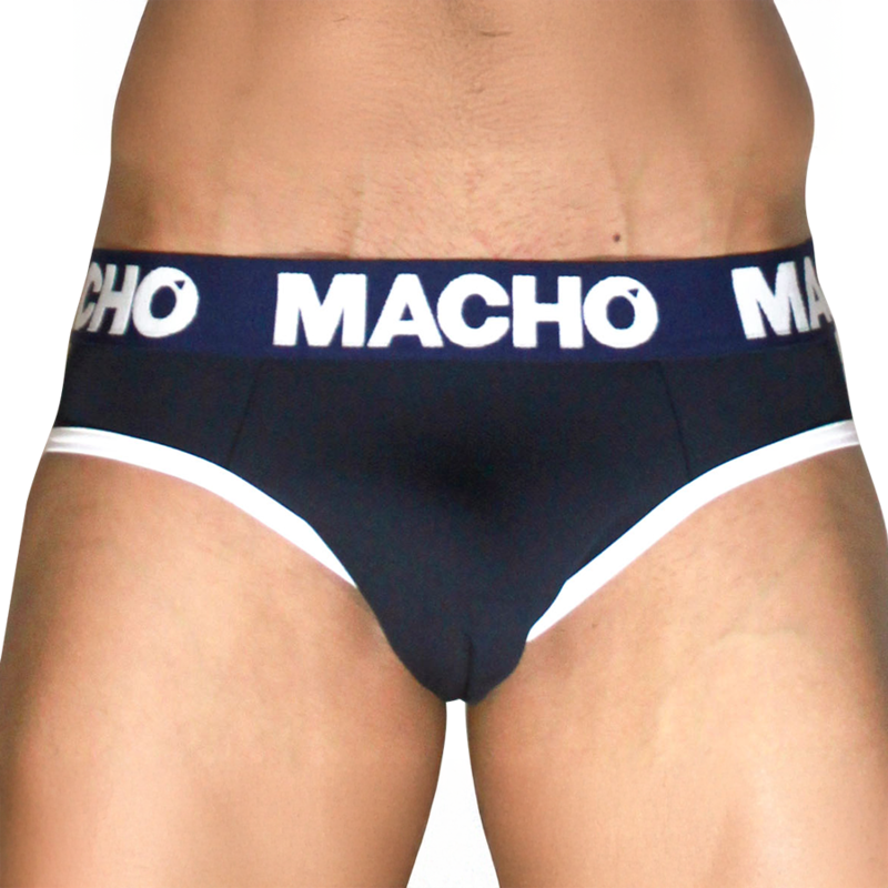 MACHO - MCH008 SLIP CLÁSICO AZUL MARINO L - Imagen 2