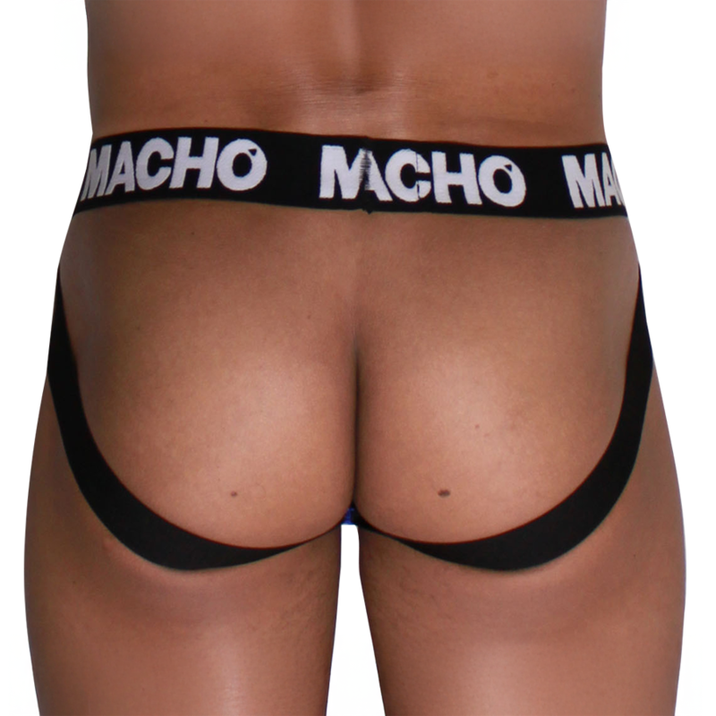 MACHO - MX28AZ JOCK AZUL REJILLA XL - Imagen 3