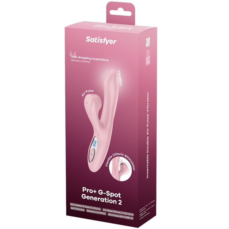 SATISFYER - PRO+ G-SPOT GENERATION 2 ROSA - Imagen 8