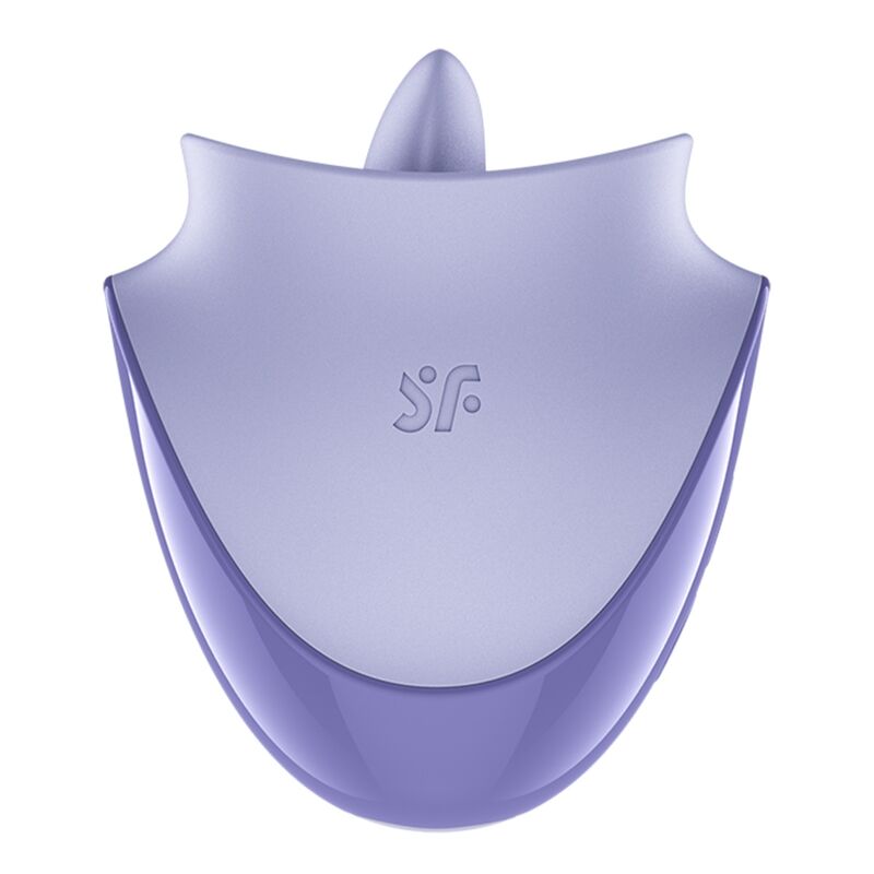SATISFYER - TONGUE DANCER ESTIMULADOR CLITORIANO CON VIBRACIÓN Y PULSACIONES LILA - Imagen 2