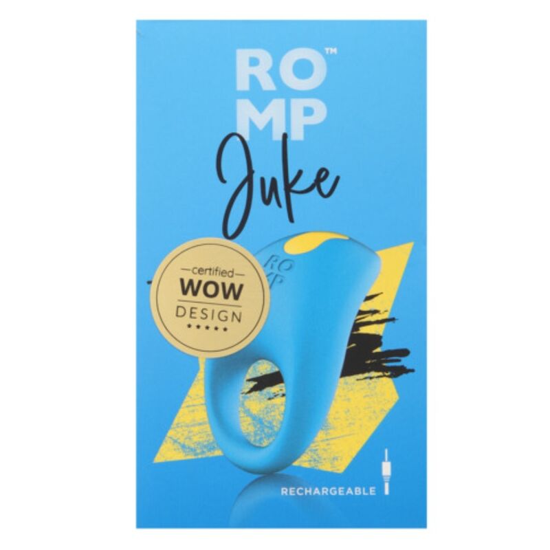 ROMP - JUKE ANILLO DE SILICONA PARA PENE CON VIBRADOR DE ESTIMULACIÓN DE CLÍTORIS - Imagen 10