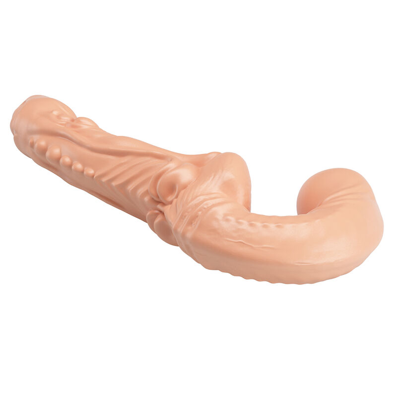 BAILE - EMMA STRAP-ON DOBLE PENETRACIÓN TEXTURIZADO NATURAL - Imagen 2