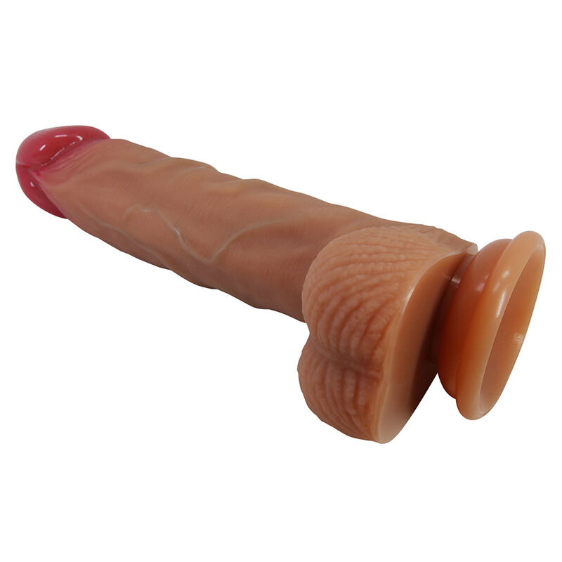 PRETTY LOVE - YETI ARNÉS STRAP-ON CON DILDO Y VENTOSA CARNE - Imagen 4