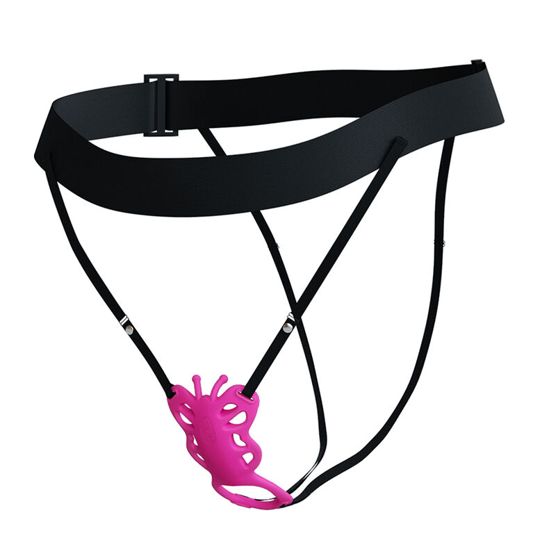 PRETTY LOVE - BUTTERFLY MASAJEADOR TANGA APP CONTROL ROSA - Imagen 2