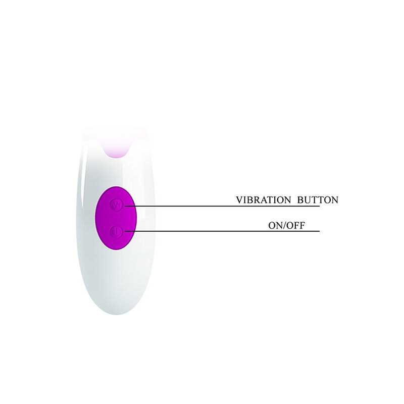 PRETTY LOVE - BUTTERFLY KISS VIBRADOR RABBIT 30 FUNCIONES MORADO - Imagen 4