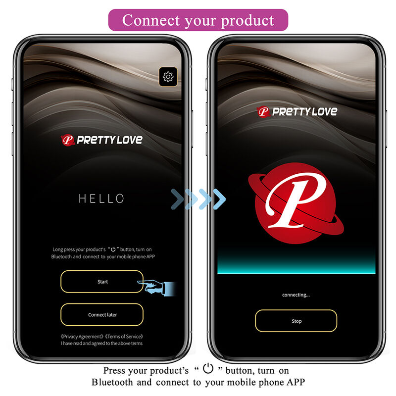 PRETTY LOVE - HAZELYNN MASAJEADOR APP CONTROL 12 FUNCIONES ROSA - Imagen 11