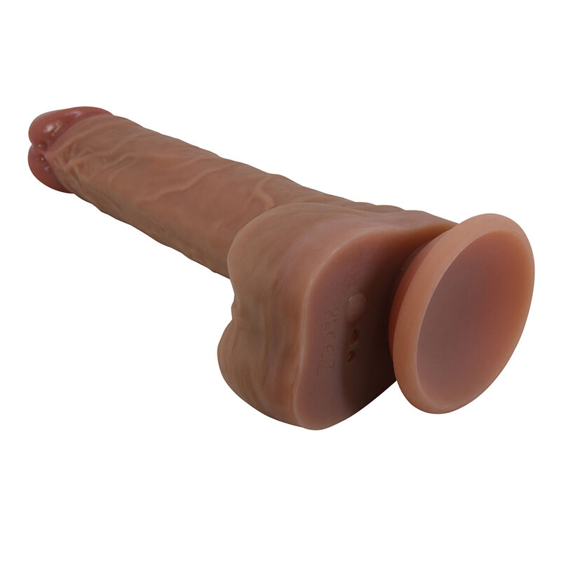 PRETTY LOVE - JONATHAN VIBRADOR REALÍSTICO CON EMPUJE MARRÓN CONTROL REMOTO - Imagen 7