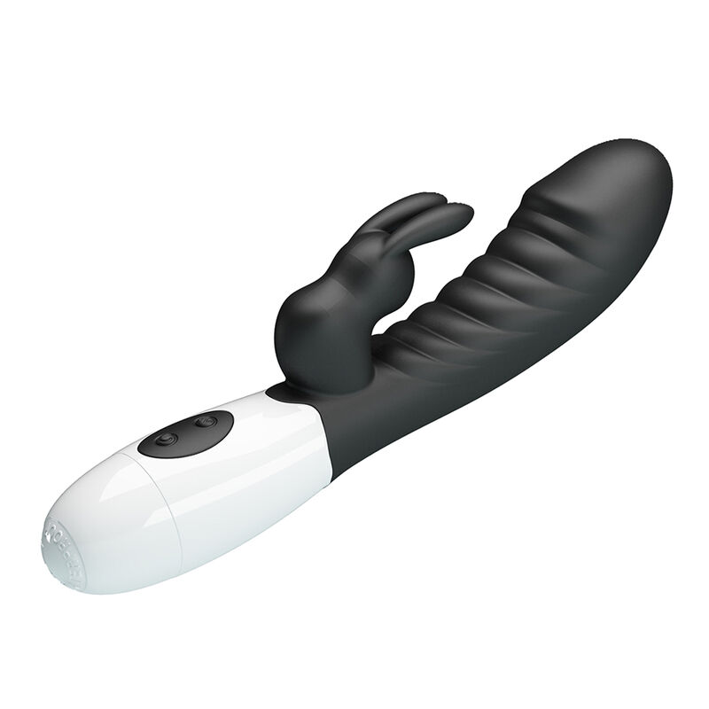 PRETTY LOVE - NAUGHTY BUNNY VIBRADOR RABBIT 30 FUNCIONES NEGRO - Imagen 7