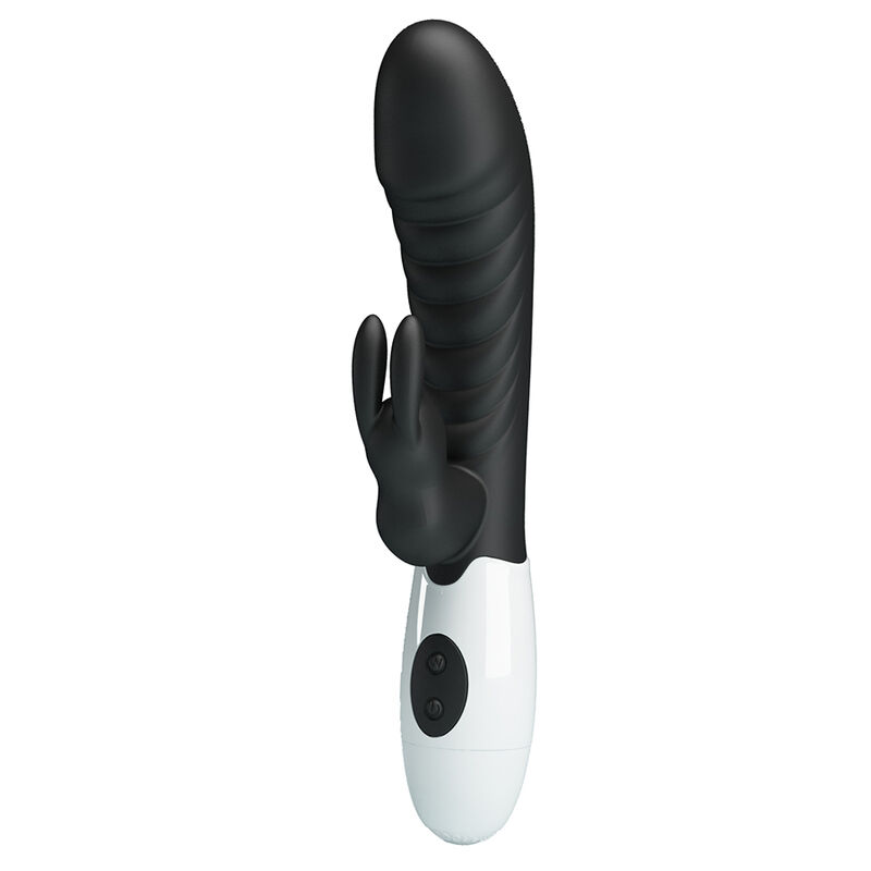 PRETTY LOVE - NAUGHTY BUNNY VIBRADOR RABBIT 30 FUNCIONES NEGRO - Imagen 3