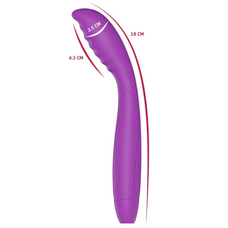 SHE.E.O - VIBRADOR TAPPING PUNTO G MORADO - Imagen 2