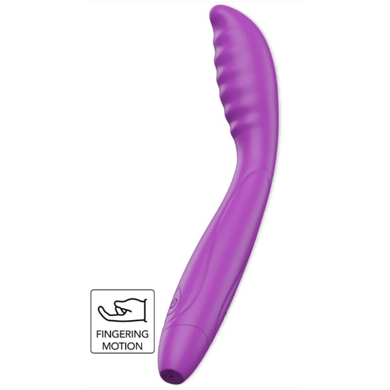 SHE.E.O - VIBRADOR TAPPING PUNTO G MORADO - Imagen 4