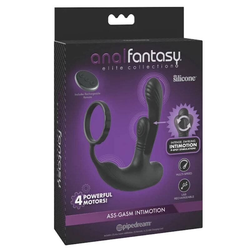 ANAL FANTASY ELITE - ASS-GASM INTIMOTION ESTIMULADOR ANAL Y PERINEAL RECARGABLE - Imagen 2