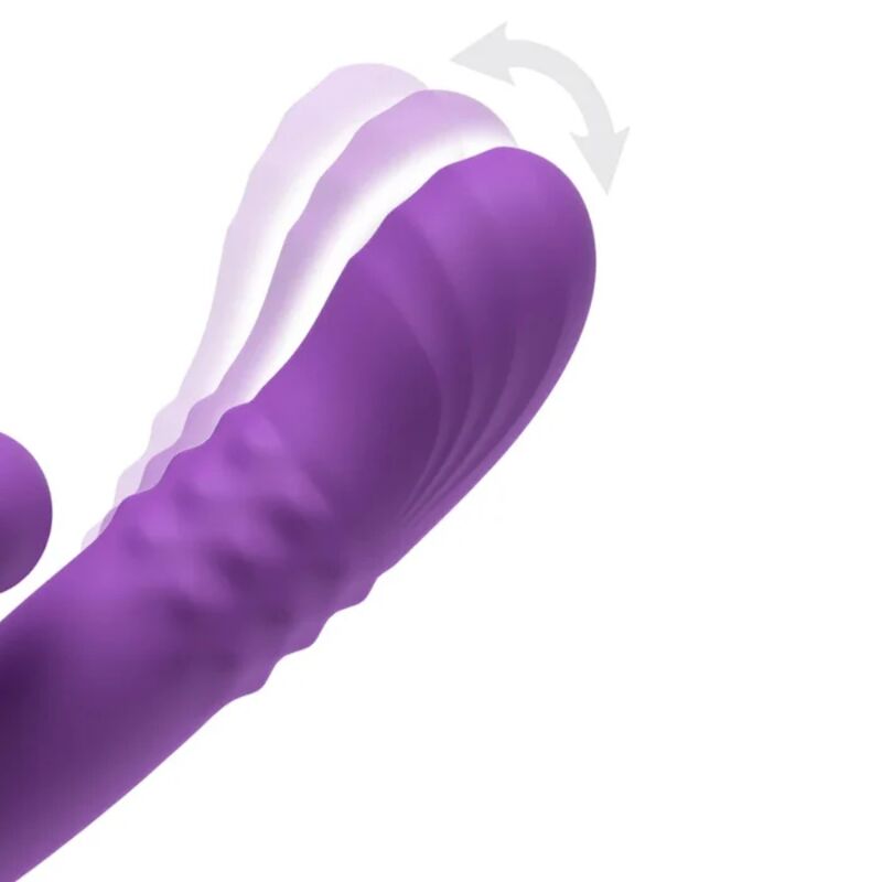 FANTASY FOR HER - HARMONI PRO PURPLE VIBRADOR RABBIT PARA PUNTO G Y CLÍTORIS - Imagen 7
