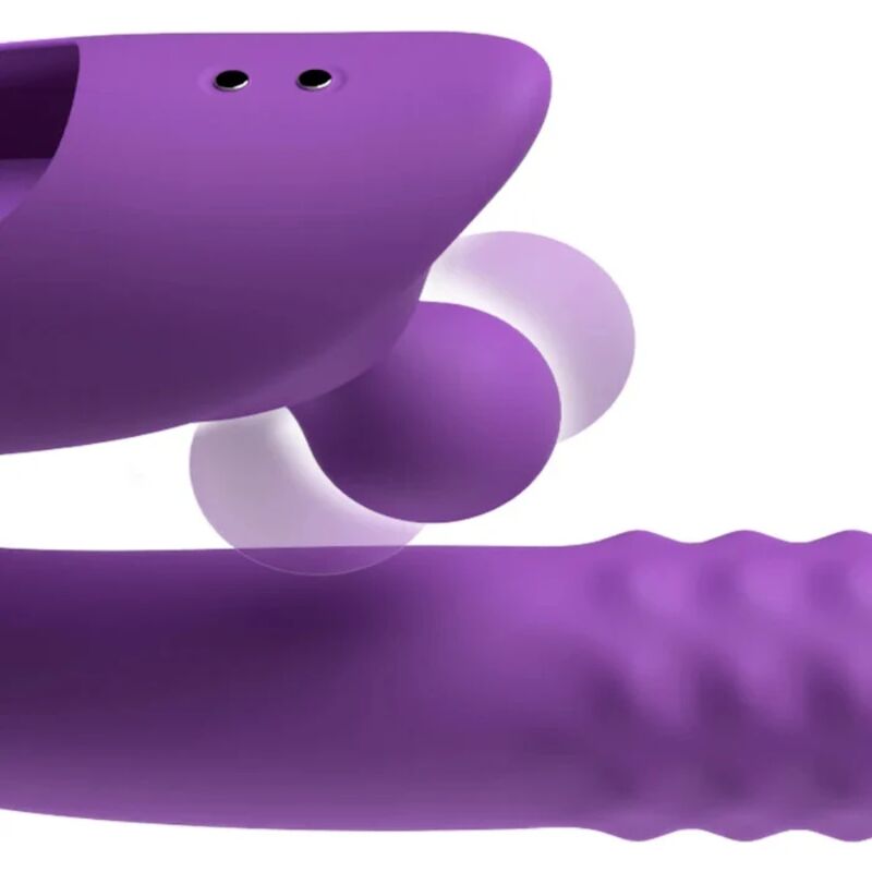 FANTASY FOR HER - HARMONI PRO PURPLE VIBRADOR RABBIT PARA PUNTO G Y CLÍTORIS - Imagen 6