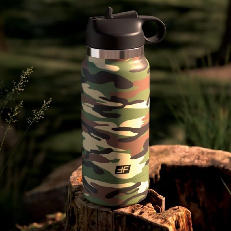 PDX PLUS - MASTURBADOR DISCRETO FAP FLASK HAPPY CAMPER CAMUFLAJE - Imagen 5