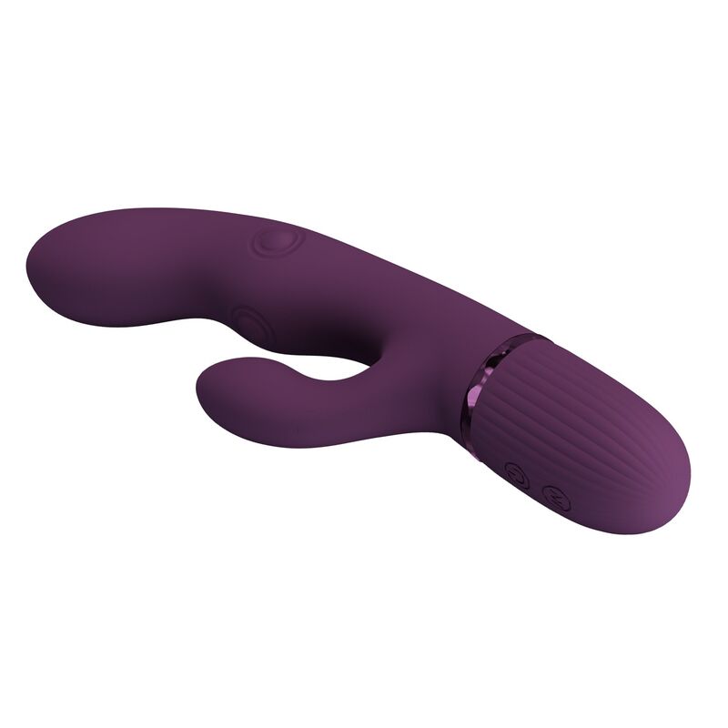 PRETTY LOVE - ZACH VIBRADOR RABBIT RECARGABLE CON EMPUJE 5+5 FUNCIONES - Image 6