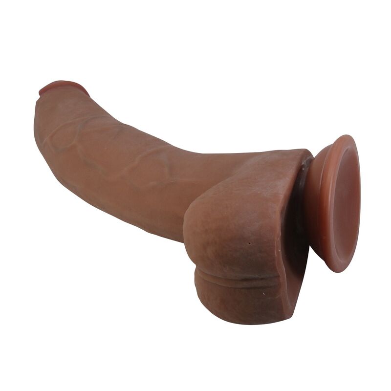 PRETTY LOVE - ULRIC DILDO REALÍSTICO FLEXIBLE 26 CM Ø 5,5 CM TPE MARRÓN - Image 4