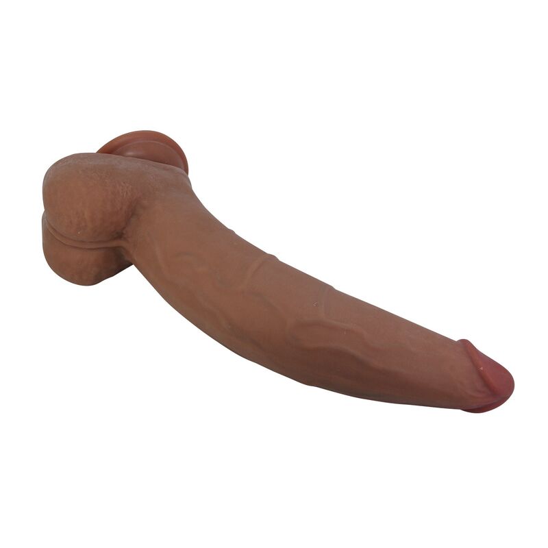 PRETTY LOVE - ULRIC DILDO REALÍSTICO FLEXIBLE 26 CM Ø 5,5 CM TPE MARRÓN - Image 5