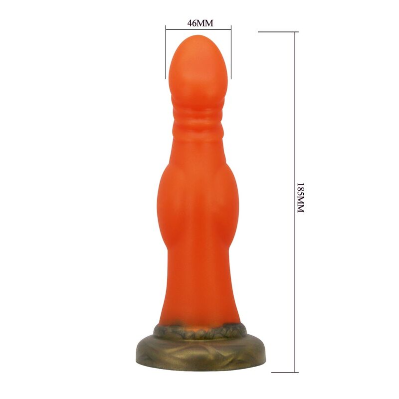 POWER MONSTERS - BLAZEHEART CHARGER DILDO 18,5 CM Ø 4,5 CM - Imagen 6