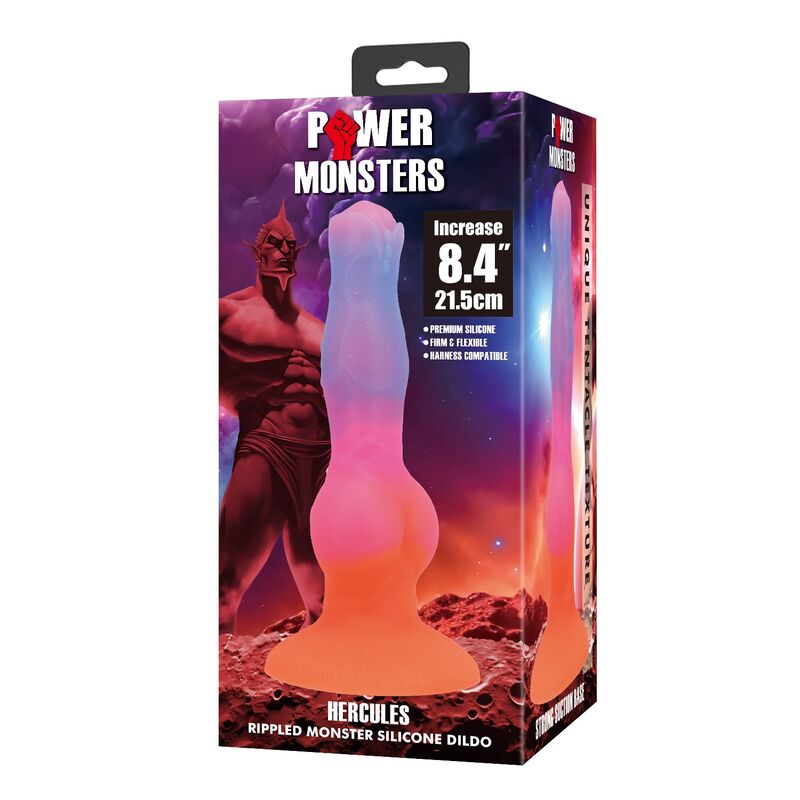 POWER MONSTERS - HERCULES DILDO 21,5 CM Ø 5 CM - Imagen 6