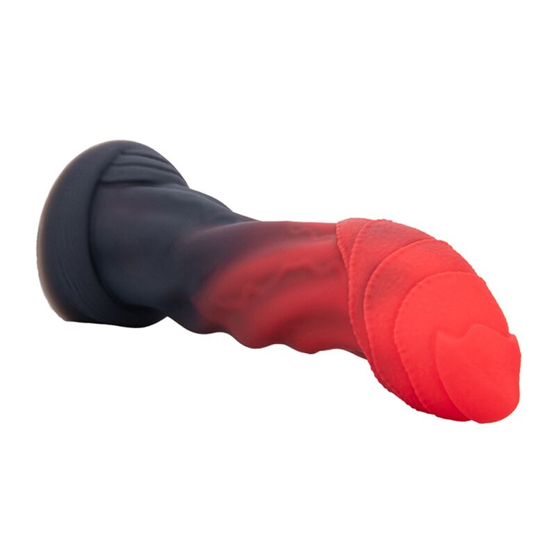 POWER MONSTERS - INFERNAL GOLIATH DILDO BICOLOR 25 CM Ø 6 CM - immagine 6