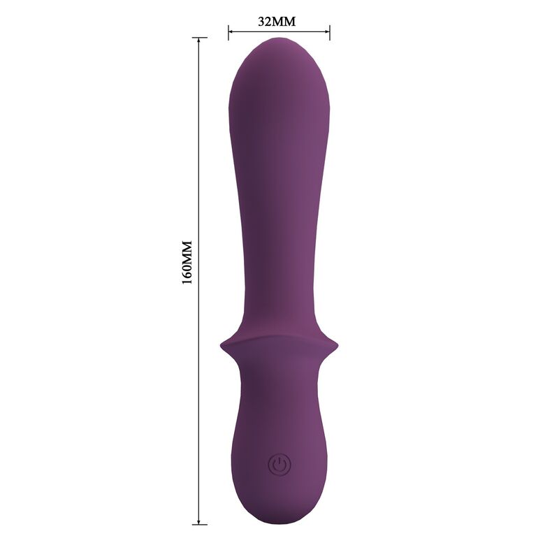 PRETTY LOVE - ABIGAIL VIBRADOR RECARGABLE 10 FUNCIONES MORADO - Image 9