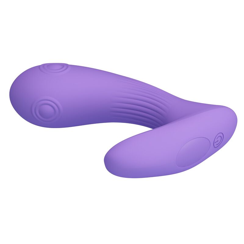 PRETTY LOVE - ANDROMEDA VIBRADOR DE DOBLE ESTIMULACIÓN RECARGABLE MORADO - Imagen 7