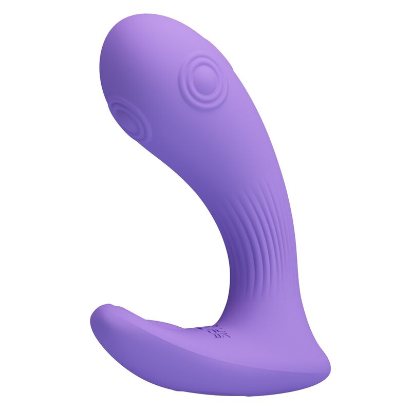 PRETTY LOVE - ANDROMEDA VIBRADOR DE DOBLE ESTIMULACIÓN RECARGABLE MORADO - Imagen 10