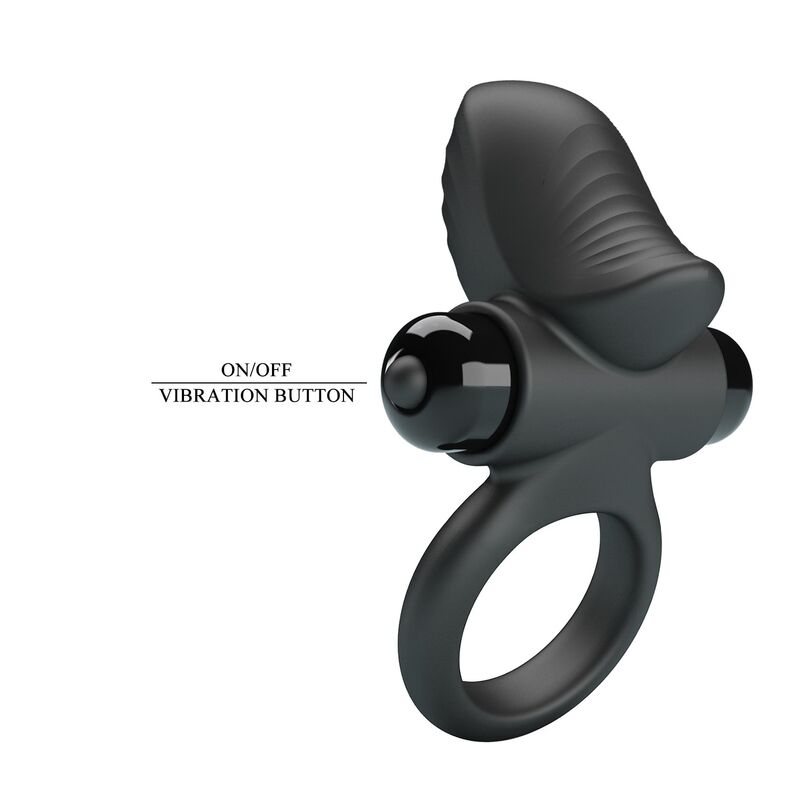 PRETTY LOVE - ANILLO VIBRADOR PARA PENE ADRIEN 10 FUNCIONES NEGRO – Bild 11