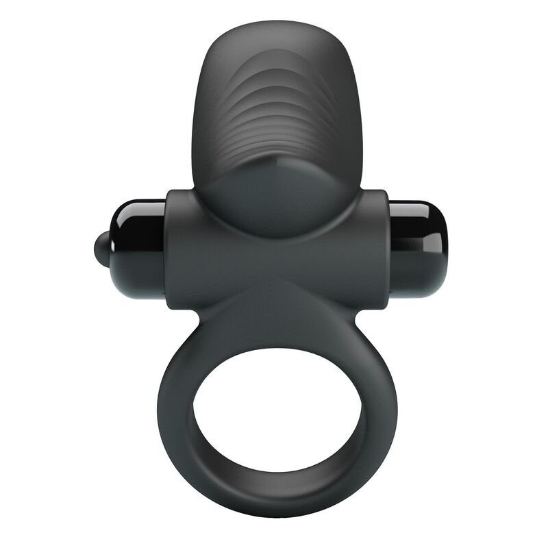 PRETTY LOVE - ANILLO VIBRADOR PARA PENE ADRIEN 10 FUNCIONES NEGRO – Bild 4