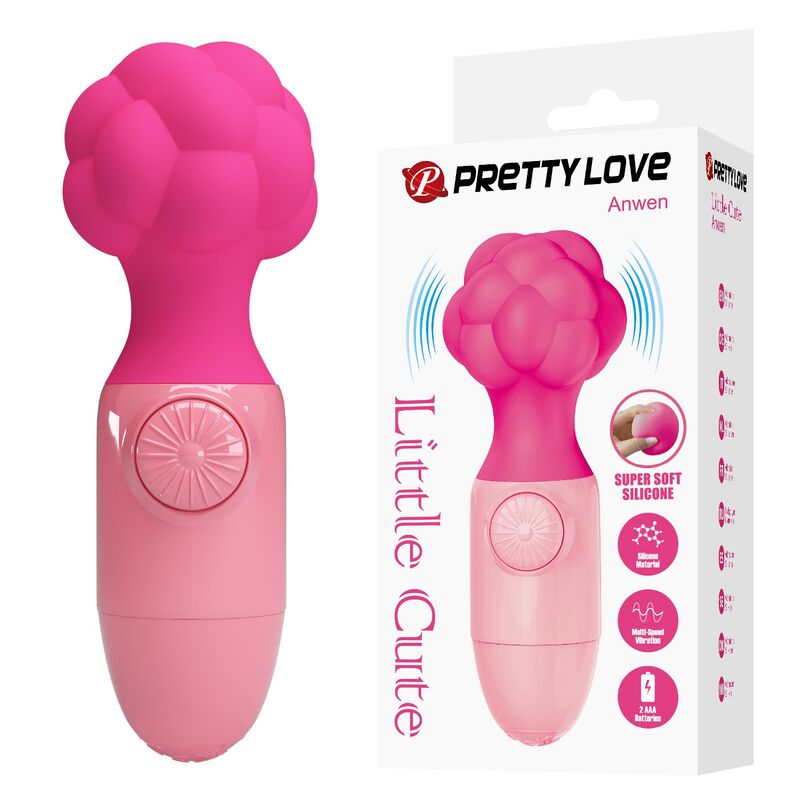 PRETTY LOVE - ANWEN MINI MASAJEADOR RECARGABLE ROSA - Image 6