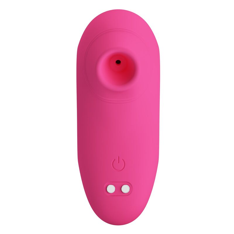 PRETTY LOVE - ARILA SUCCIONADOR DE CLÍTORIS CON VIBRACIÓN RECARGABLE ROSA - Imagen 2