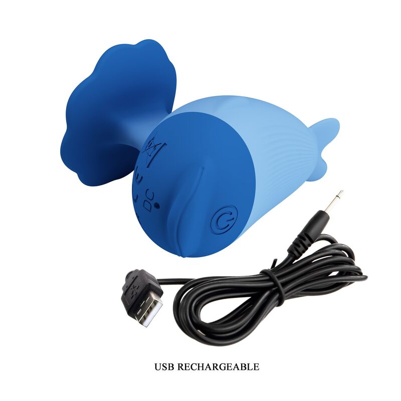 PRETTY LOVE - DOLPHIN MINI VIBRADOR RECARGABLE USB - Imagen 5