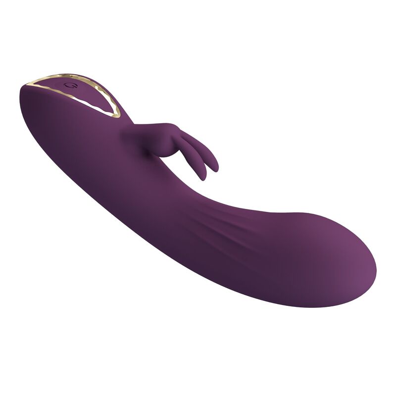 PRETTY LOVE - LANDYN VIBRADOR RABBIT RECARGABLE 10 FUNCIONES MORADO - Image 3