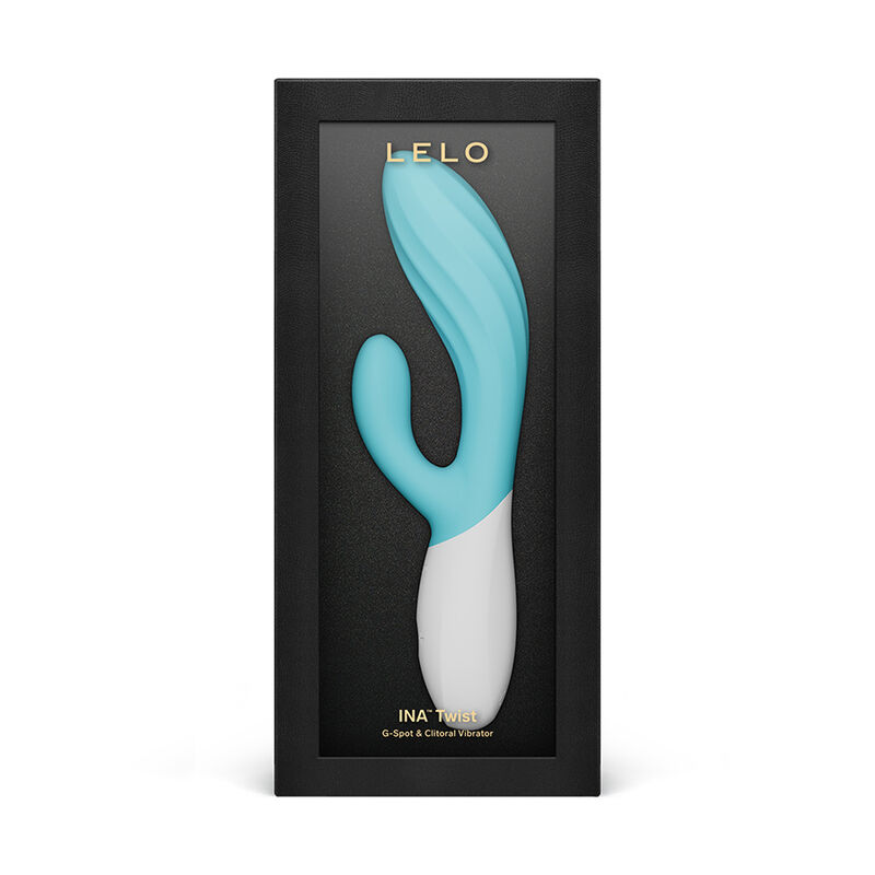 LELO - INA TWIST VIBRADOR RABBIT PUNTO G Y CLÍTORIS TURQUESA - Imagen 5
