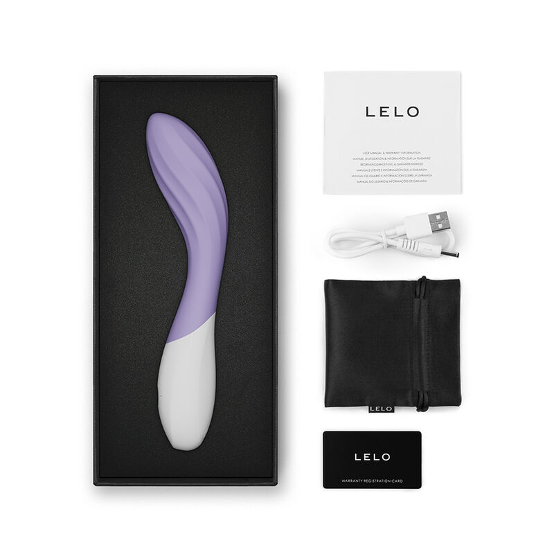LELO - MONA TWIST VIBRADOR PARA PUNTO G RECARGABLE APP CONTROL LAVANDA LILA - Imagen 6