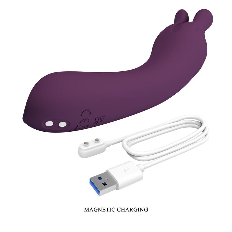 PRETTY LOVE - LUNAO VIBRADOR RECARGABLE 10 FUNCIONES MORADO - Image 10