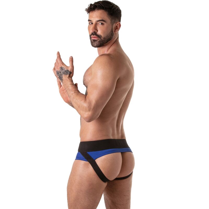 LOCKER GEAR - WIDE WAISTBAND JOCK BRIEF AZUL S - Imagen 2