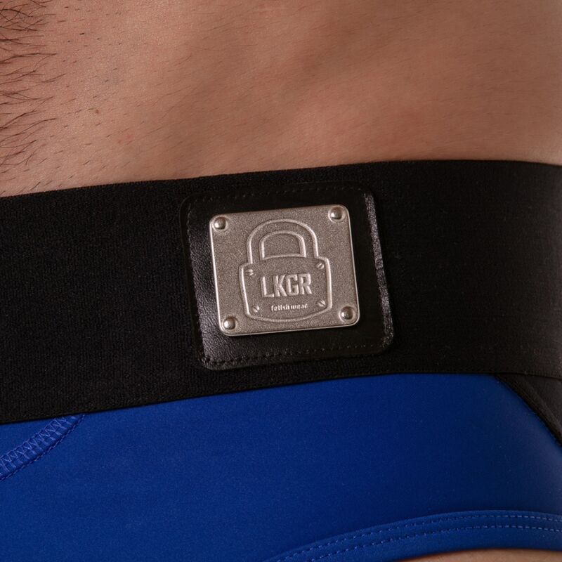 LOCKER GEAR - WIDE WAISTBAND JOCK BRIEF AZUL S - Imagen 4