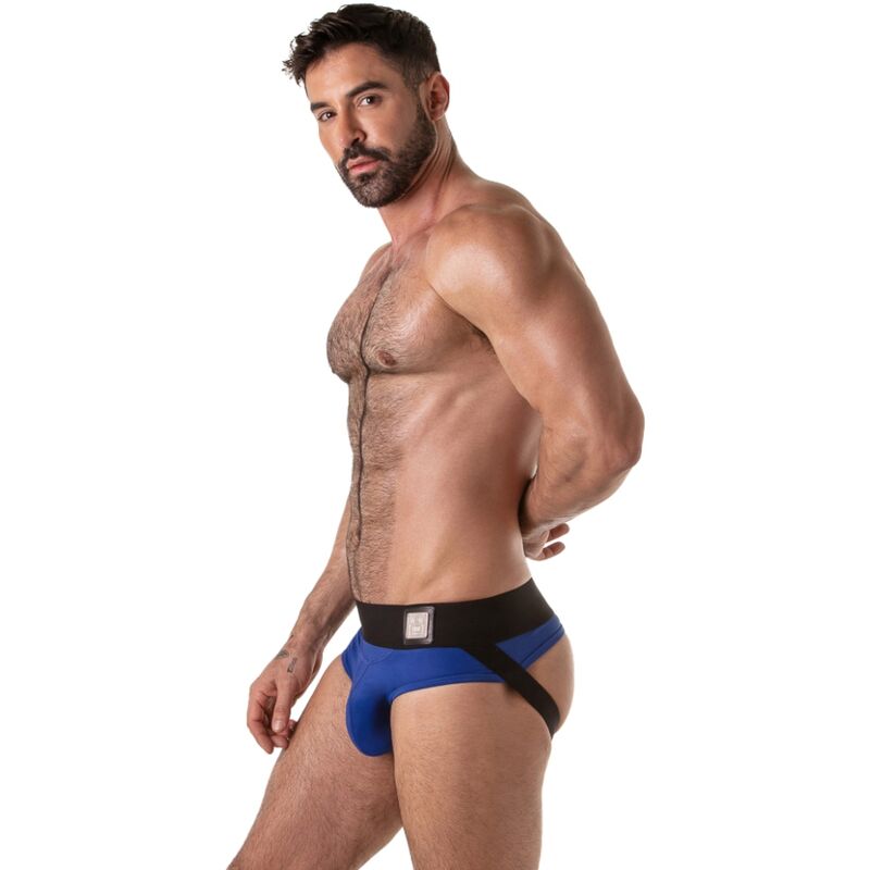 LOCKER GEAR - WIDE WAISTBAND JOCK BRIEF AZUL XL - Imagen 2