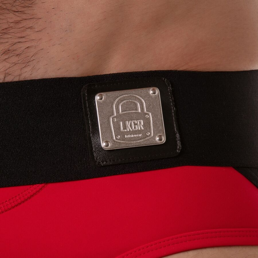 LOCKER GEAR - WIDE WAISTBAND JOCK BRIEF ROJO S - Imagen 2