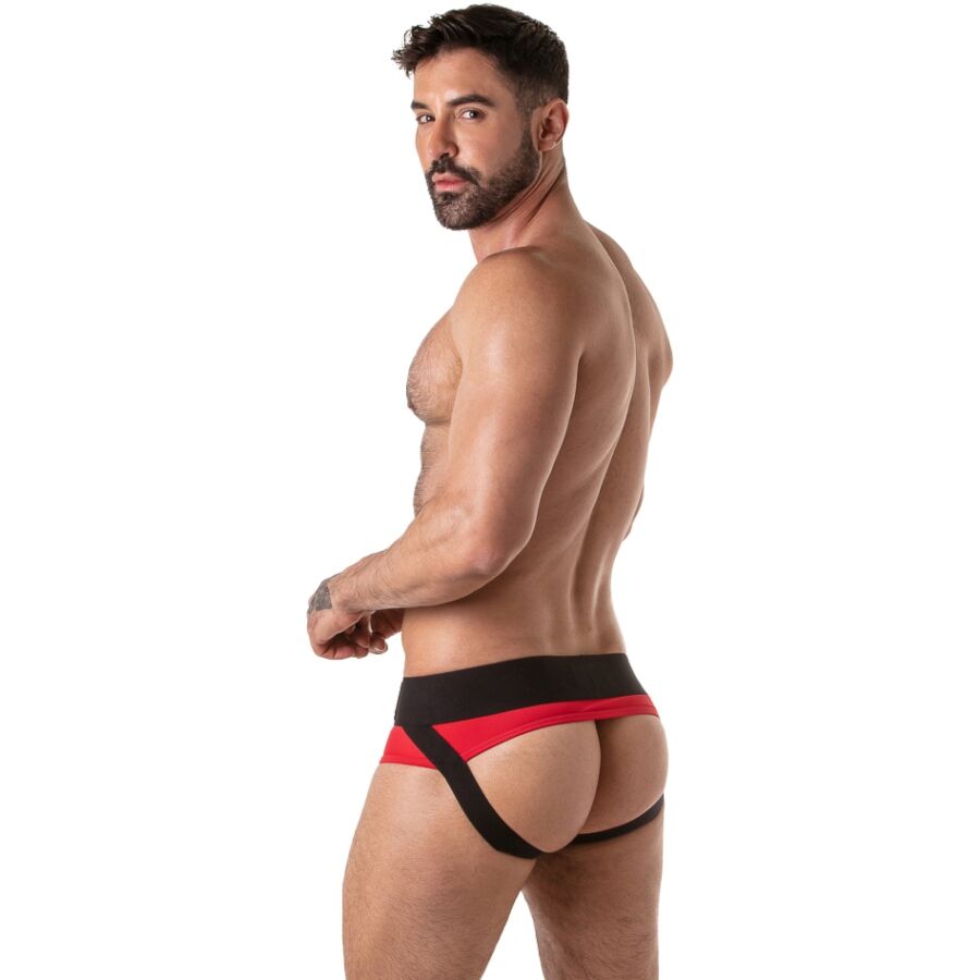 LOCKER GEAR - WIDE WAISTBAND JOCK BRIEF ROJO M - Imagen 4