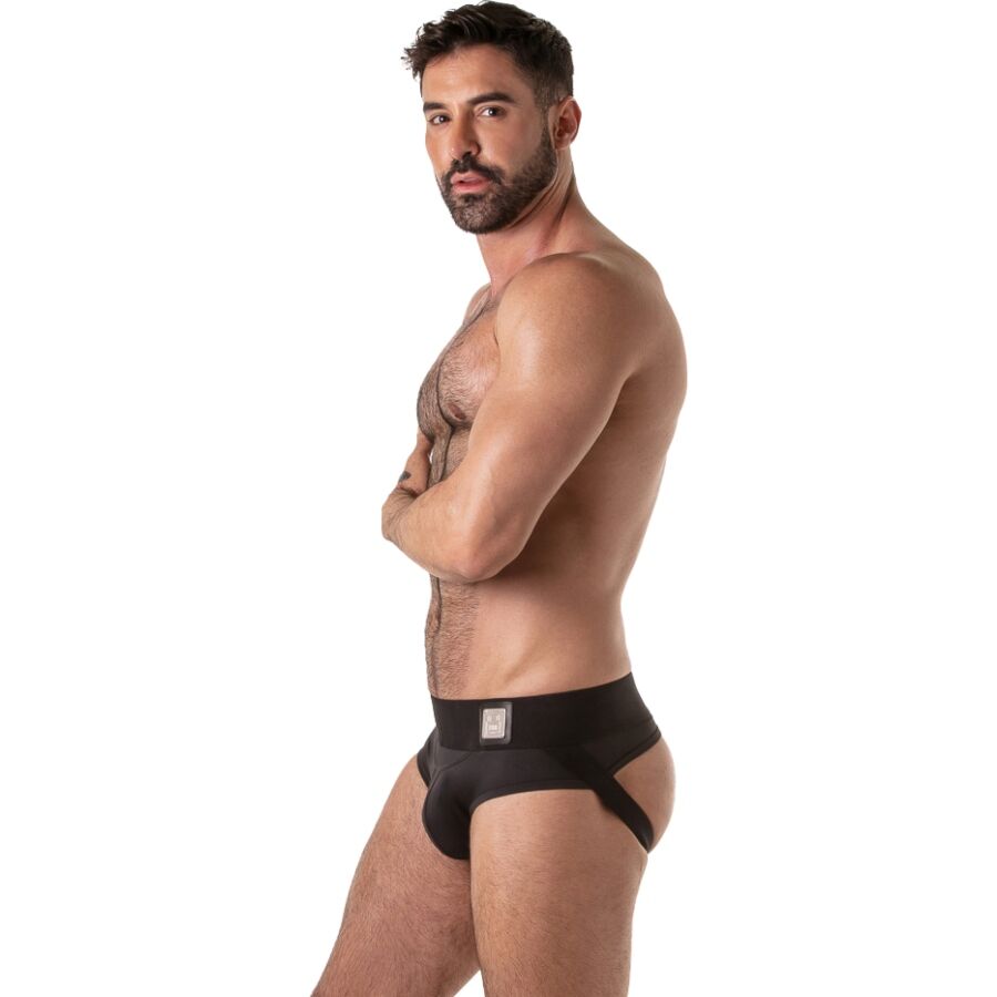 LOCKER GEAR - WIDE WAISTBAND JOCK BRIEF NEGRO XL - Imagen 3