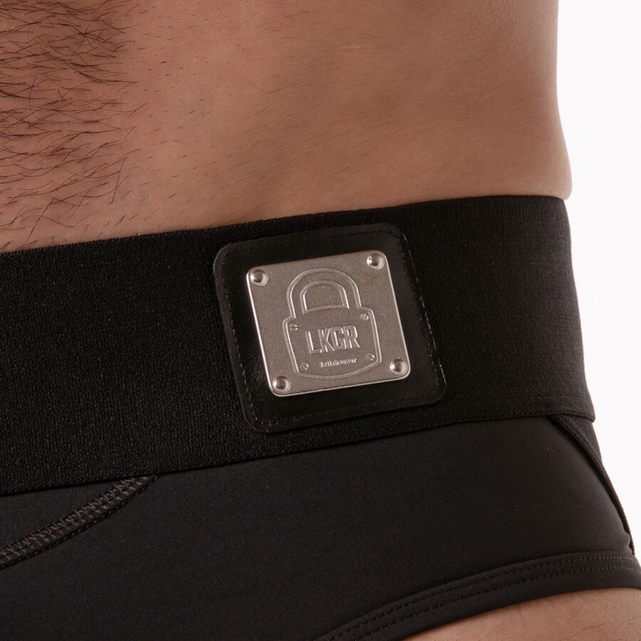 LOCKER GEAR - WIDE WAISTBAND JOCK BRIEF NEGRO XL - Imagen 2