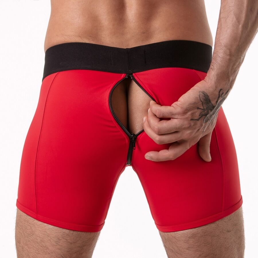 LOCKER GEAR - WIDE WAISTBAND TRUNK ROJO M - Imagen 3
