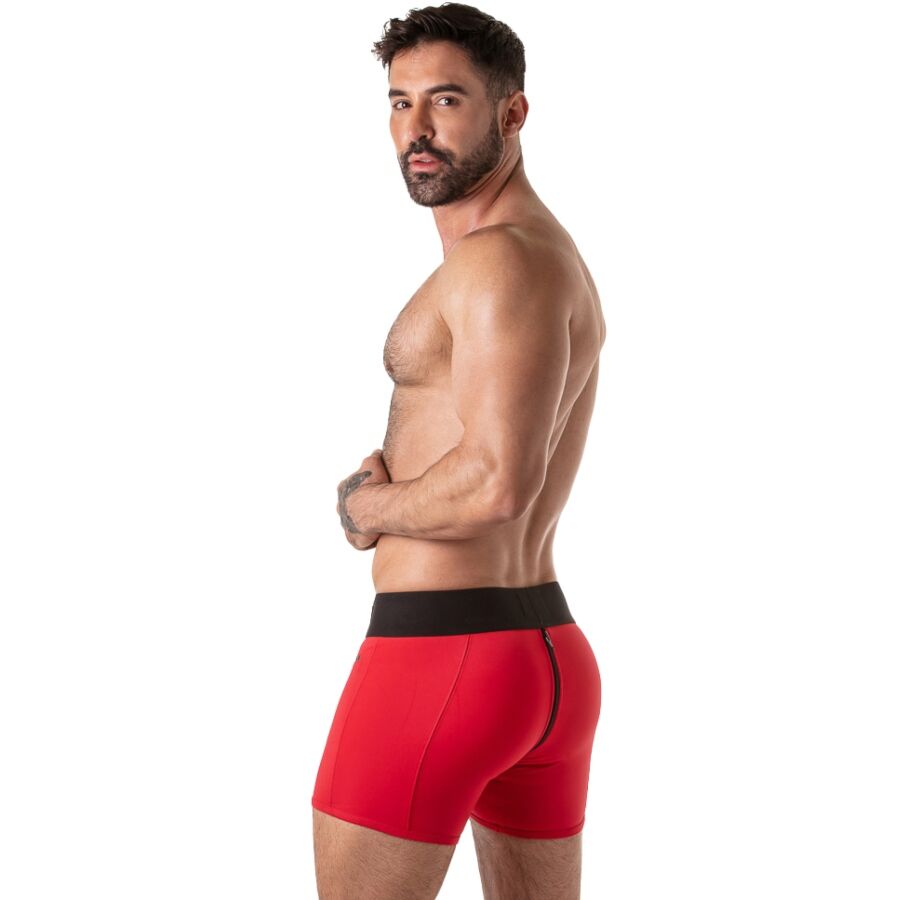 LOCKER GEAR - WIDE WAISTBAND TRUNK ROJO XL - Imagen 5