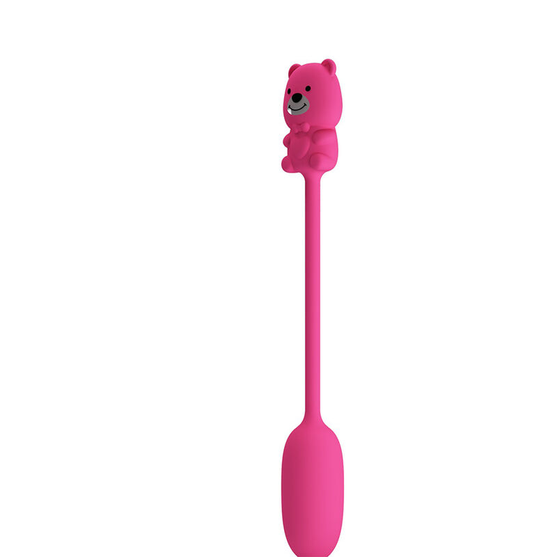 PRETTY LOVE - OLSON HUEVO VIBRADOR CON MANDO POR CABLE RECARGABLE ROSA - Imagen 2