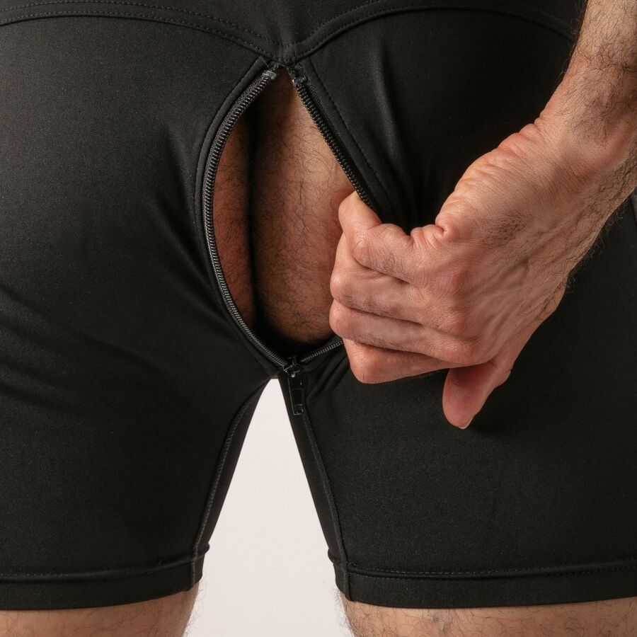 LOCKER GEAR - MONO OPEN ACCESS SINGLET NEGRO M – Image 3