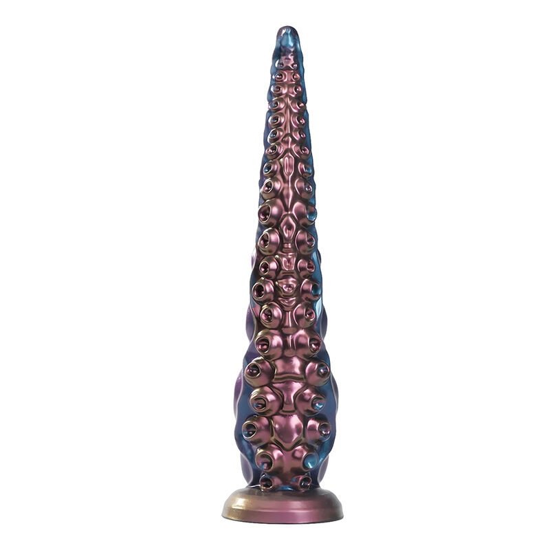 POWER MONSTERS - ABYSSAL TENTACLE DILDO TRICOLOR 46 CM Ø 7 CM - immagine 2